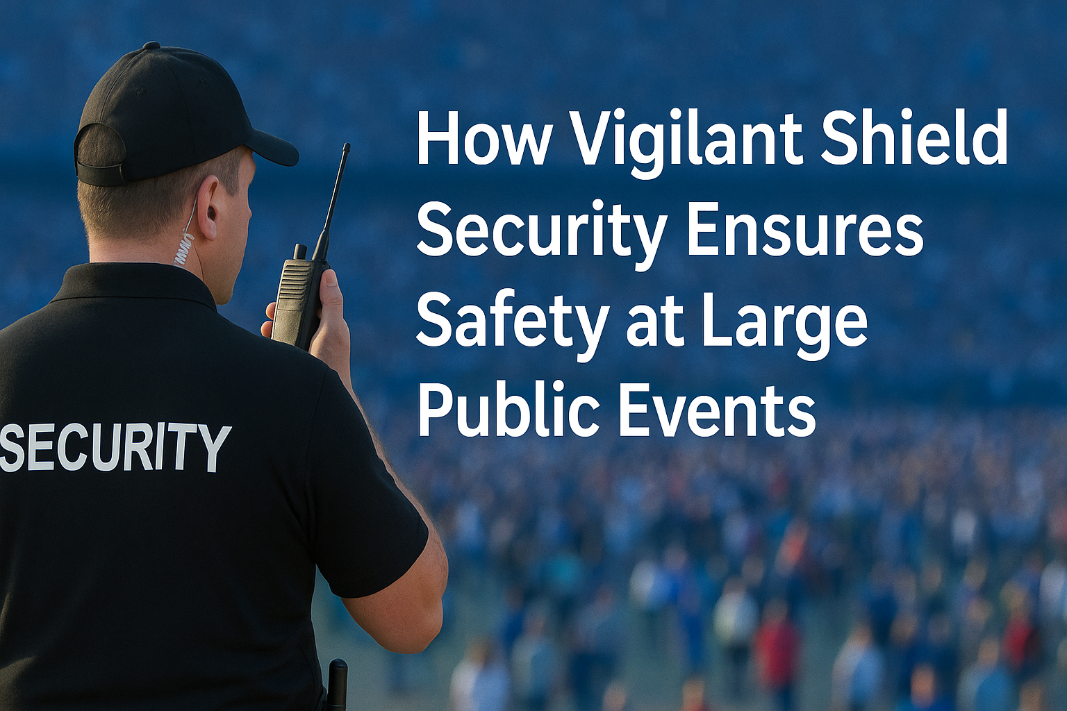 How Vigilant Shield Security Ensures Safety at Large Public Events
